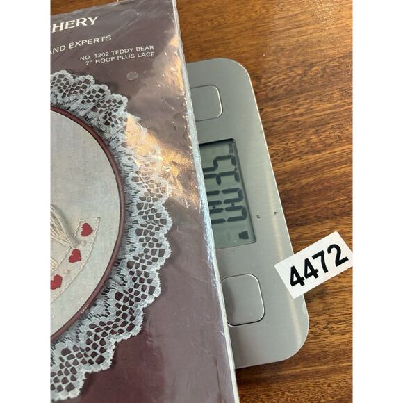 Vintage Teddy Bear Embroidery Kit Stenciled Stitchery Nicole Creations 1985‎ NEW - Picture 5 of 5